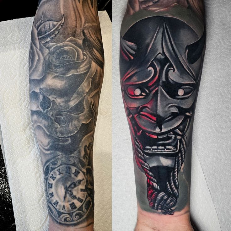 Tattoo Coverup Session